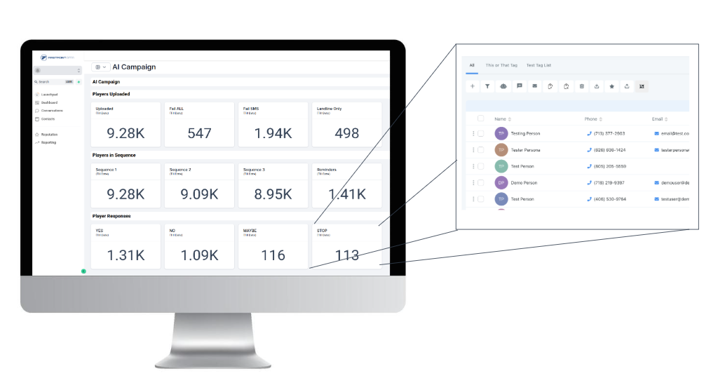 FirstPoint CRM Dashboard