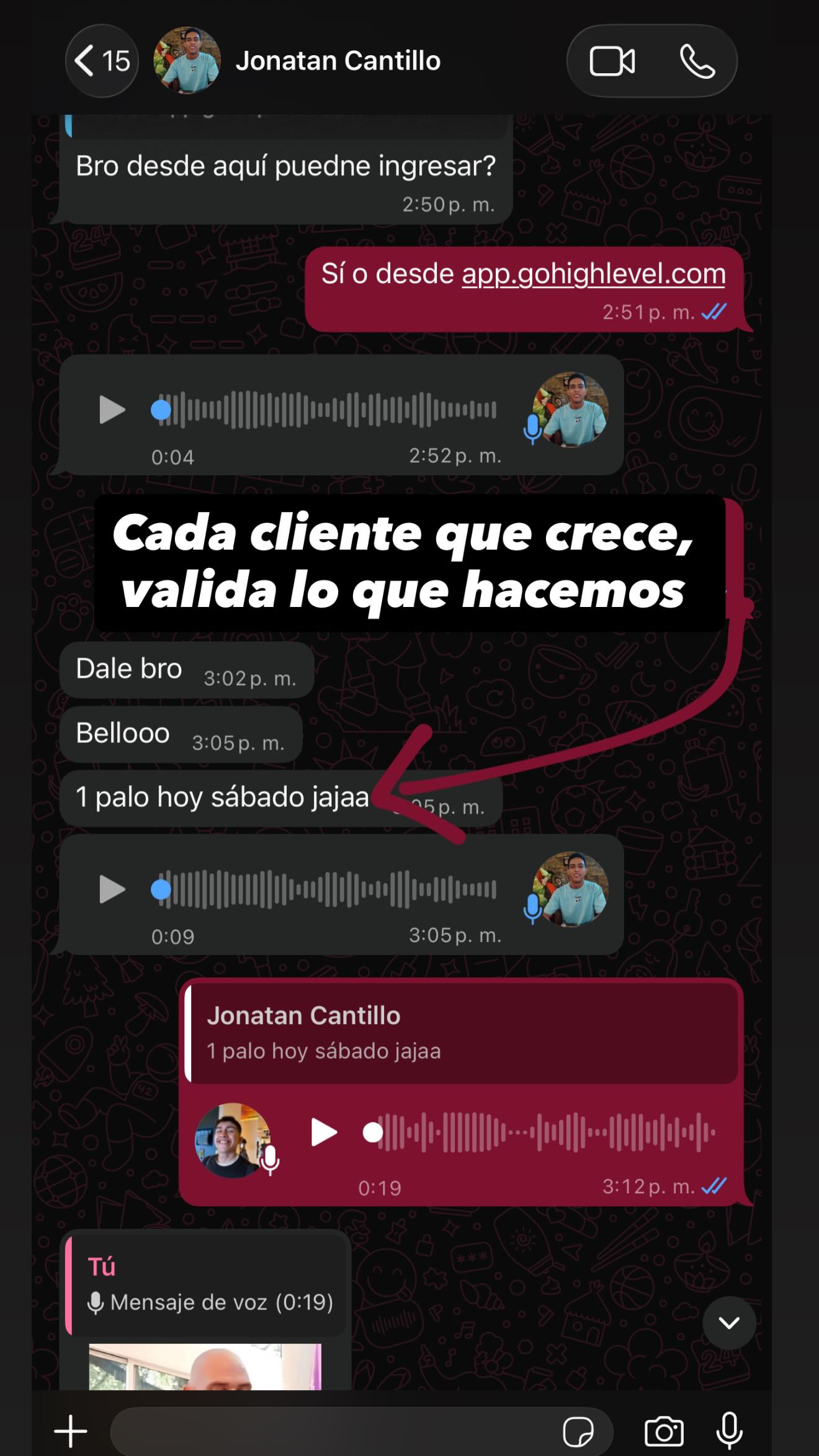 Testimonio cliente Vackstages
