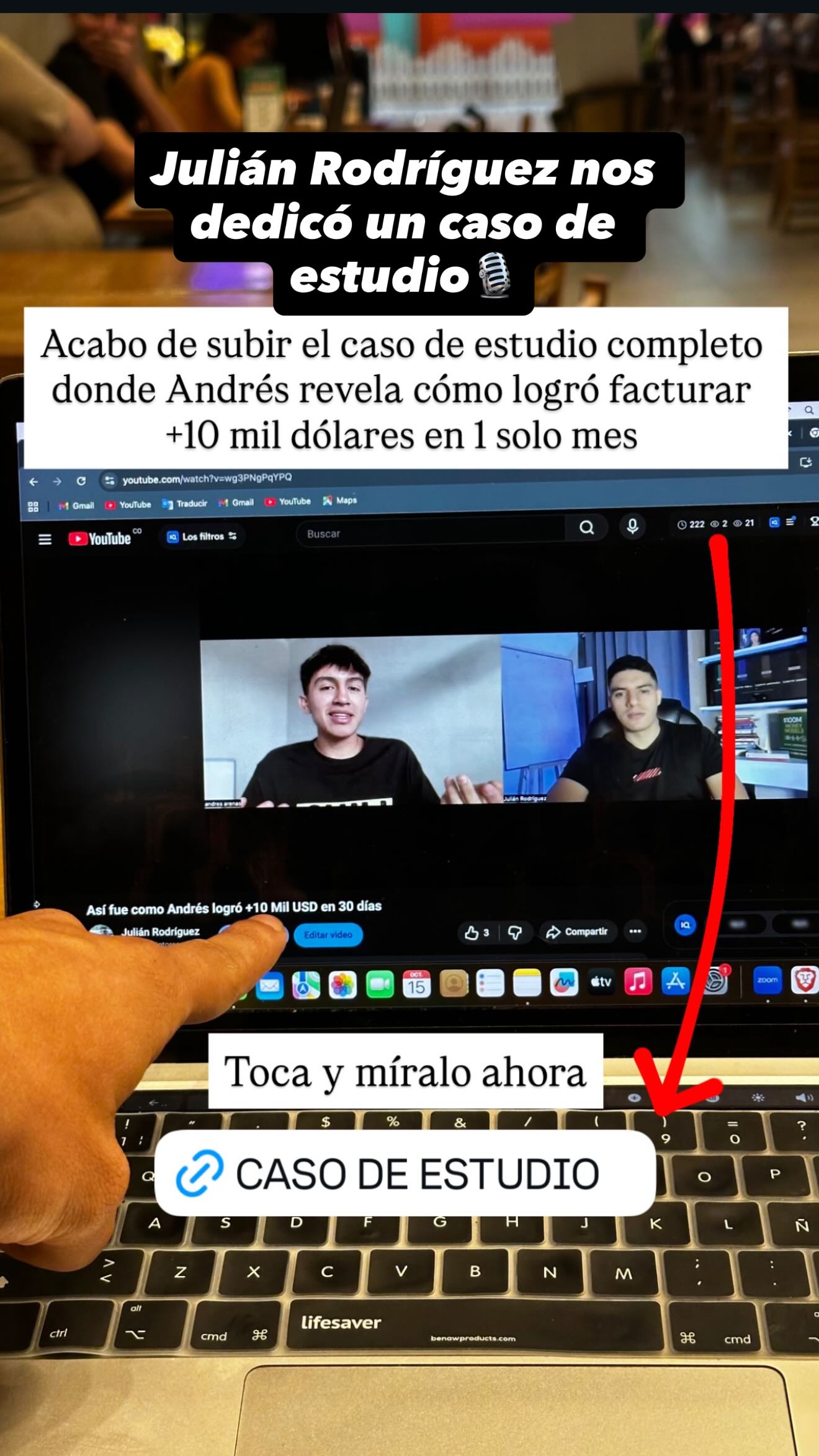 Testimonio cliente Vackstages