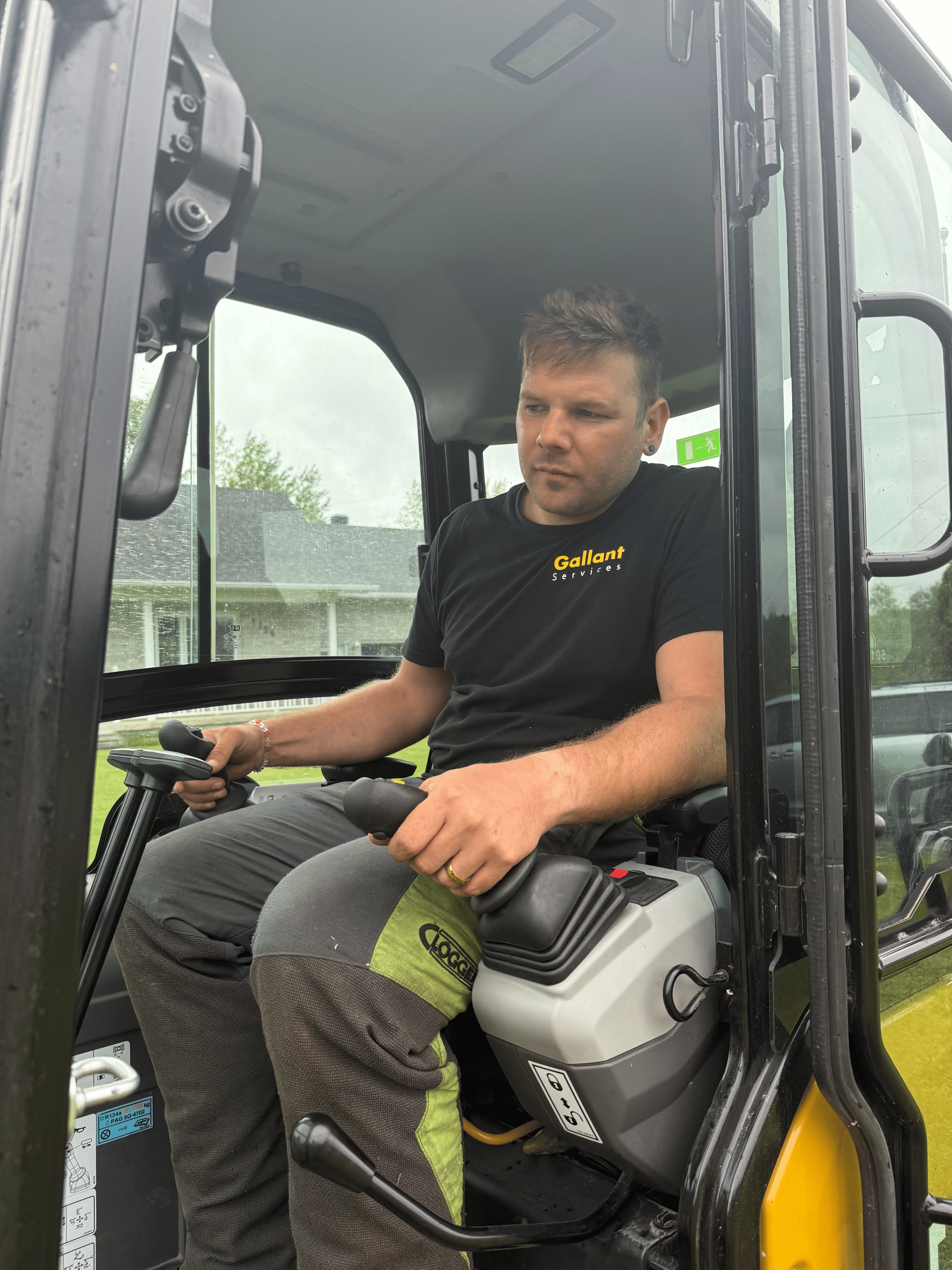 JC Gallant, owner and arborist at Gallant Services