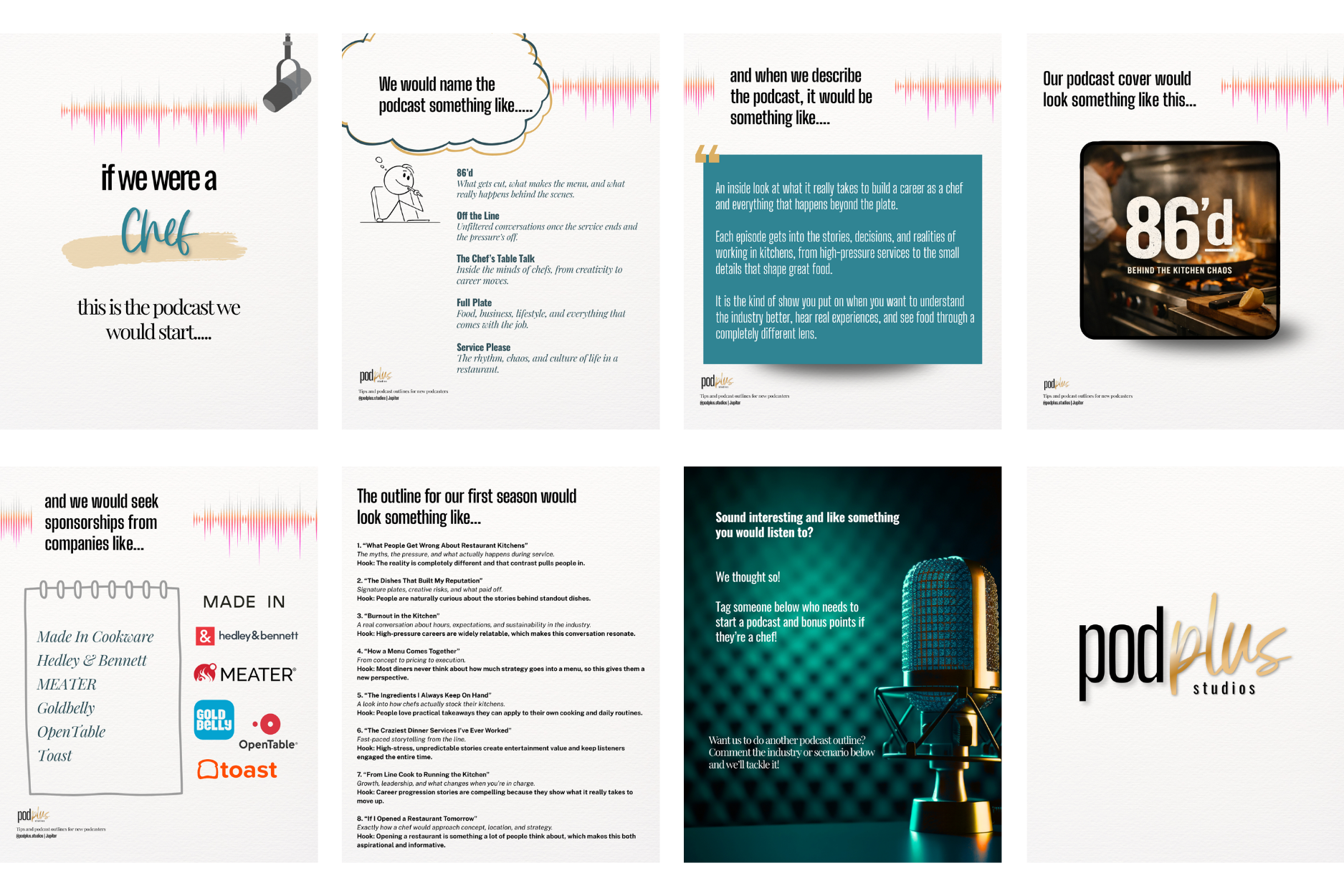 How to start a podcast as a chef in Jupiter, Florida. Podcast recording studio 