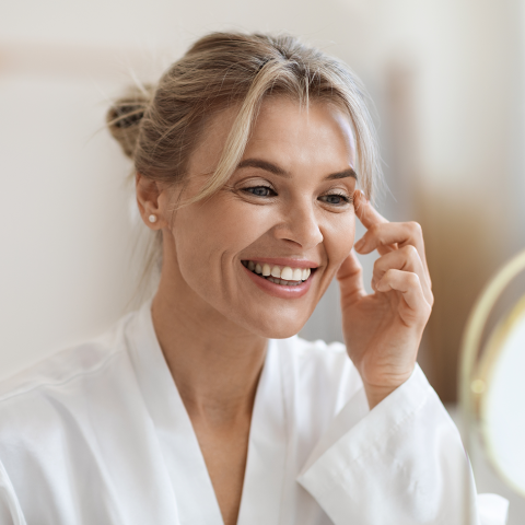 Botox injection for wrinkle relaxing at Skinovation in Asheville, NC