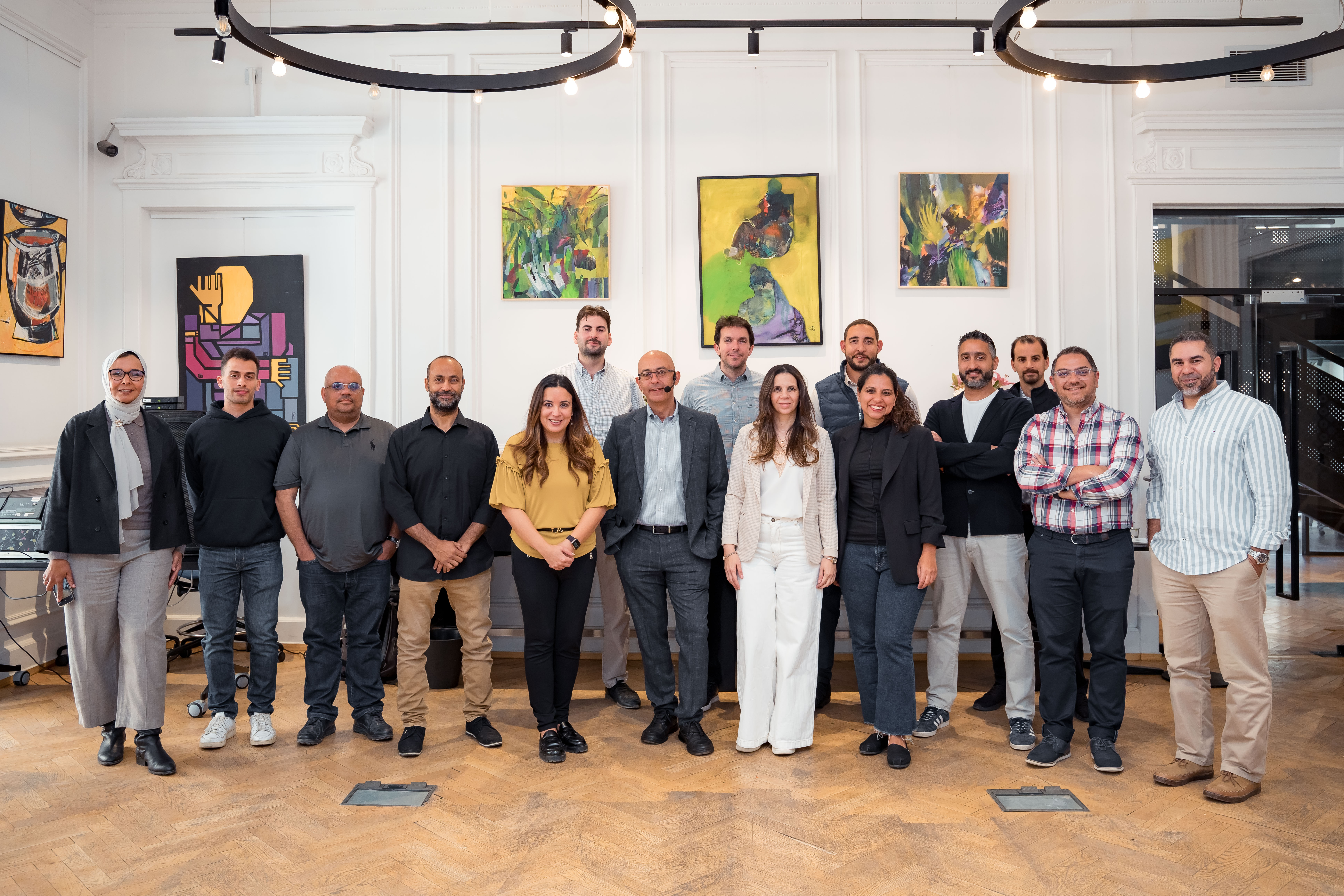 Fadi Habib with masterclass students