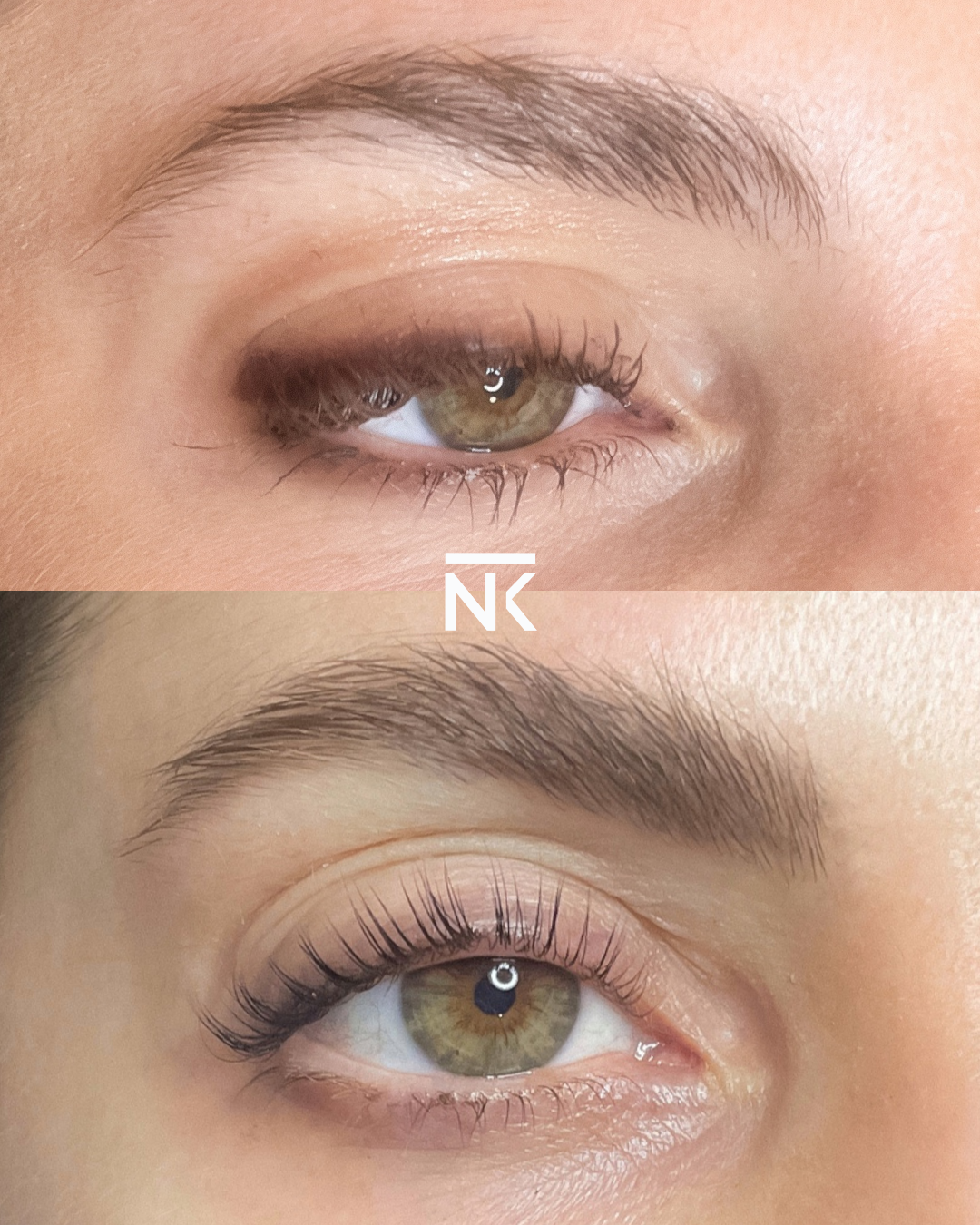 Avant après microblading sourcils Paris – NAĒKD FACE