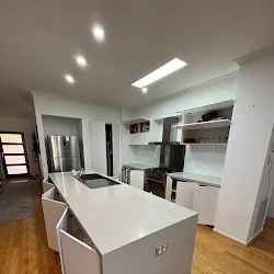 Kristen Kats kitchen after