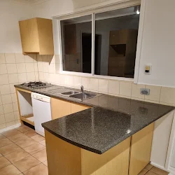 L A kitchen before