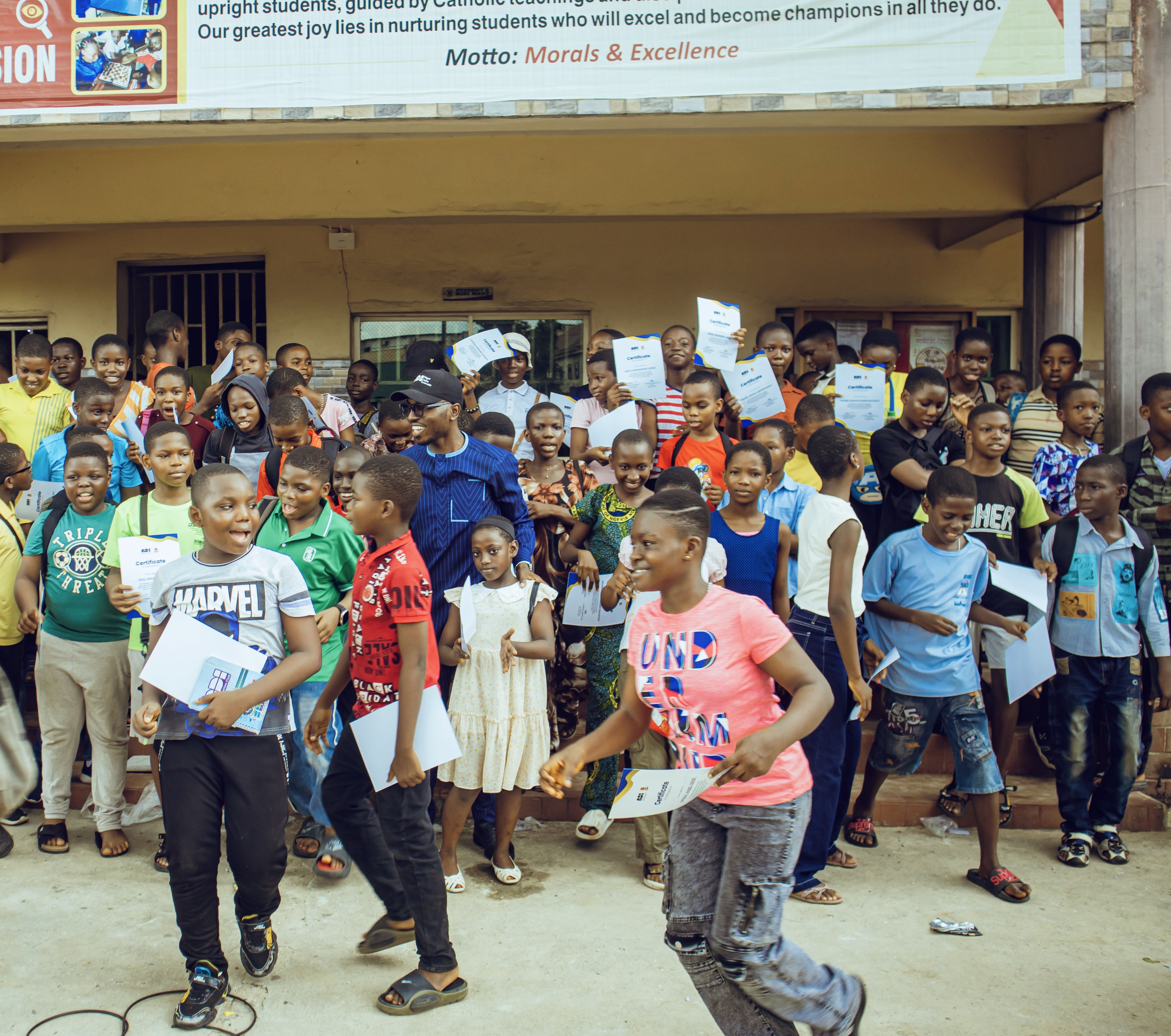 NDI students for digital technology