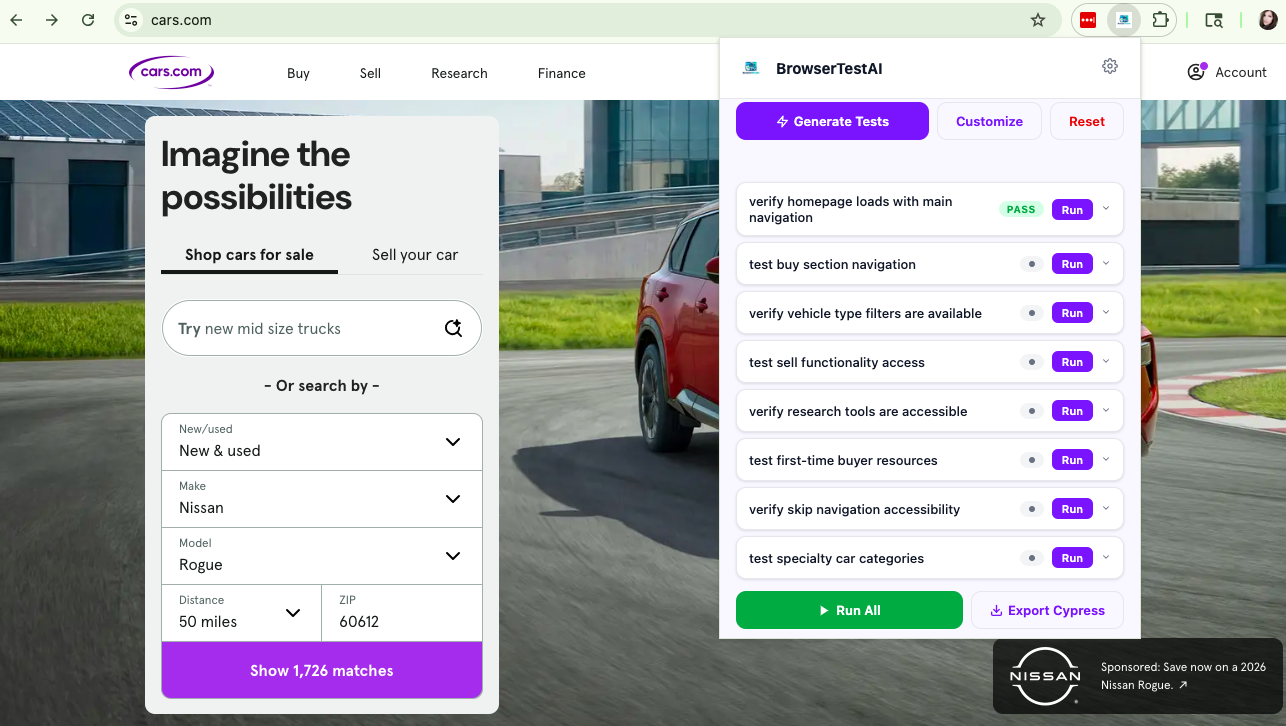 browser-test-ai-tool