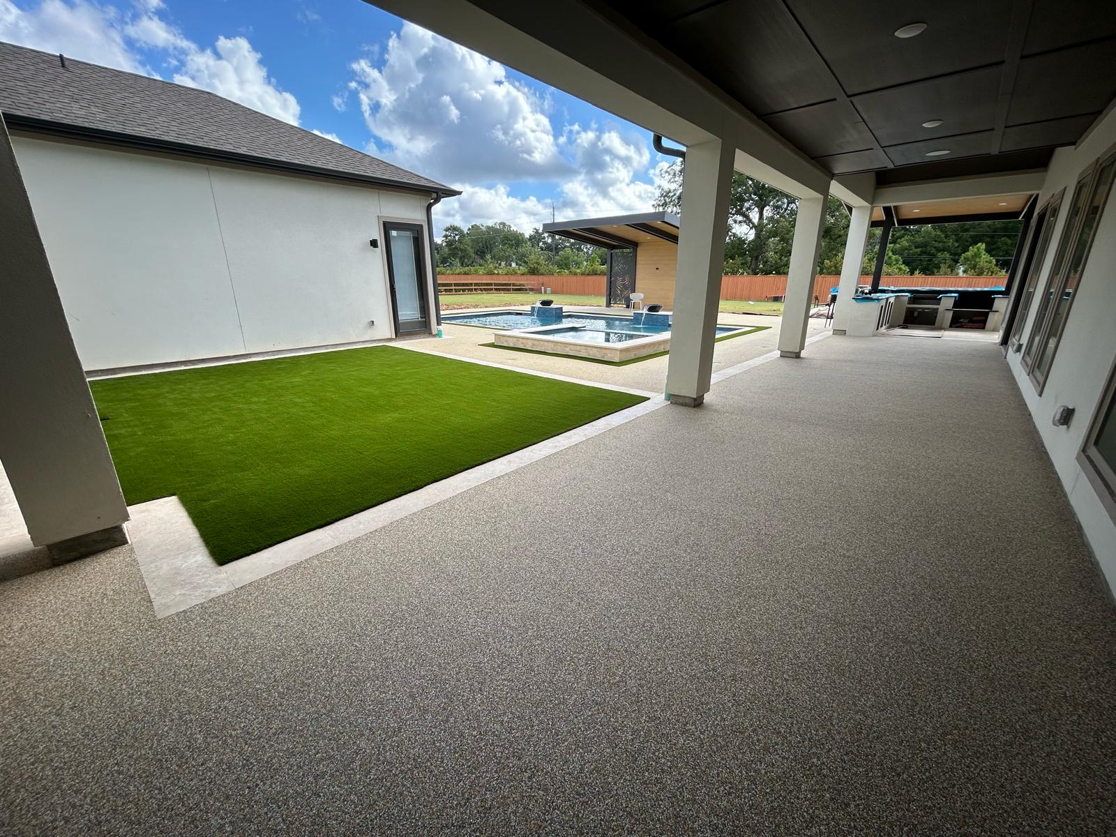 Luxury Family Pool Deck