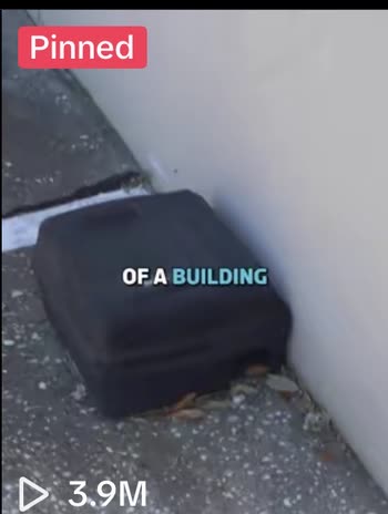 TikTok grid tile on @tier1pest, a pest control job at a building, showing 3.9M views