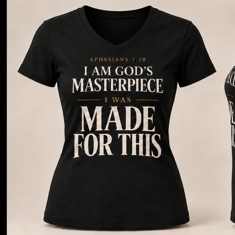 “Made For This” Women’s V-Neck Tee