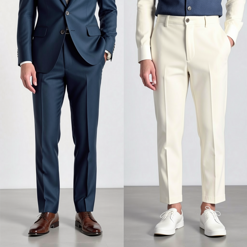 2016 versus 2026 shoes and socks