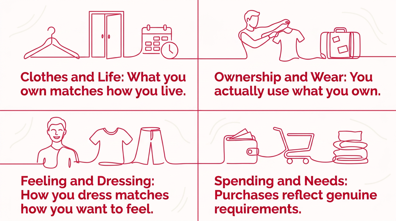 wardrobe alignment chart