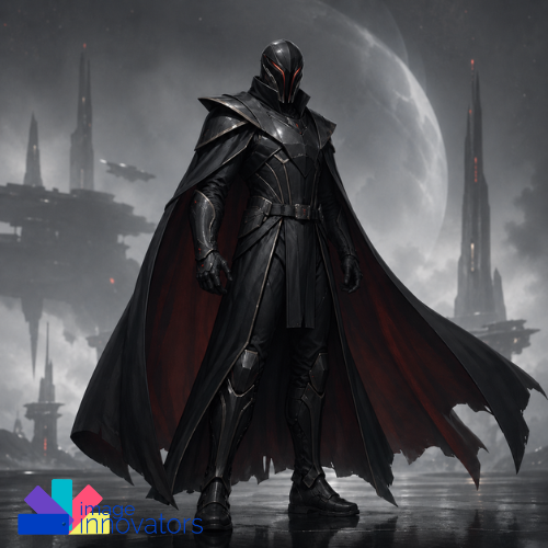 darth vader style character