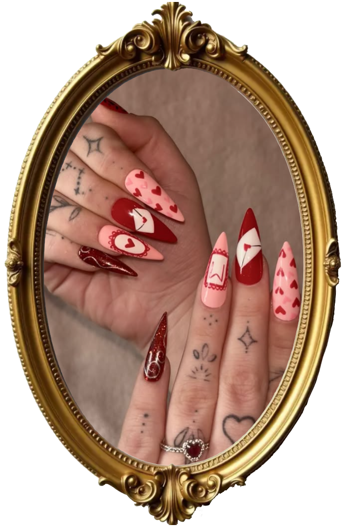 Chrome Garden Studio nail art