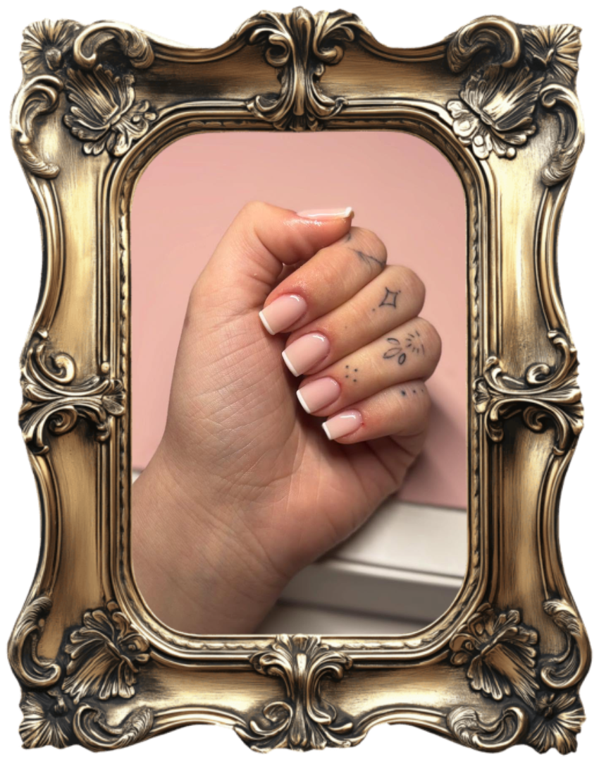 Chrome Garden Studio nail art