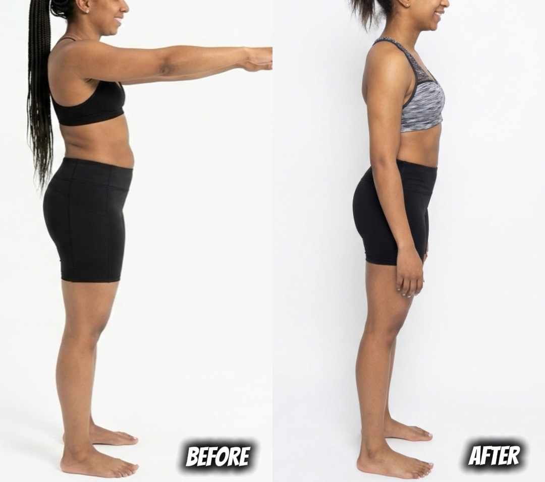 Coach Rese before and after fitness transformation
