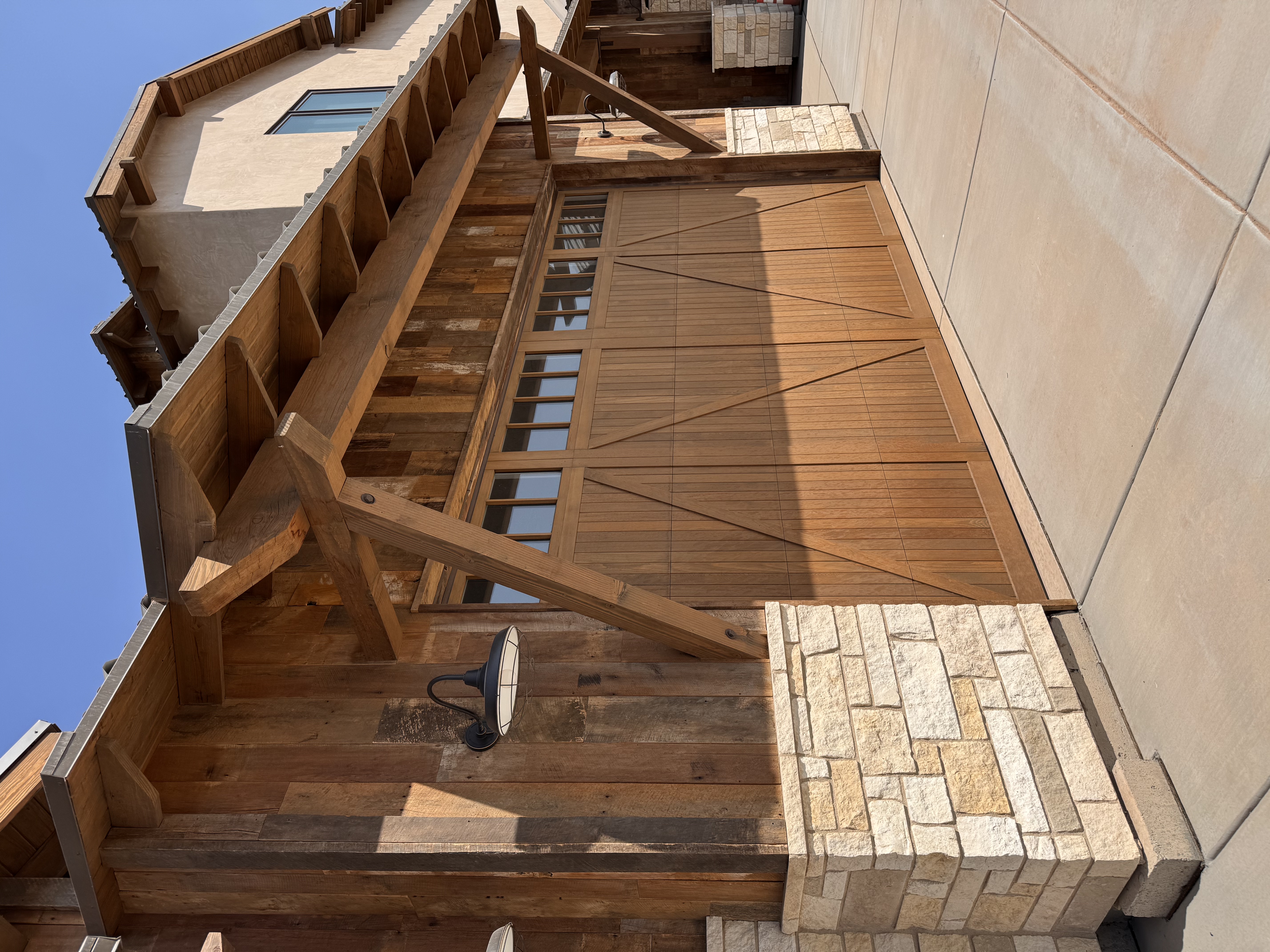 Carriage house garage door installation in Yuma, AZ