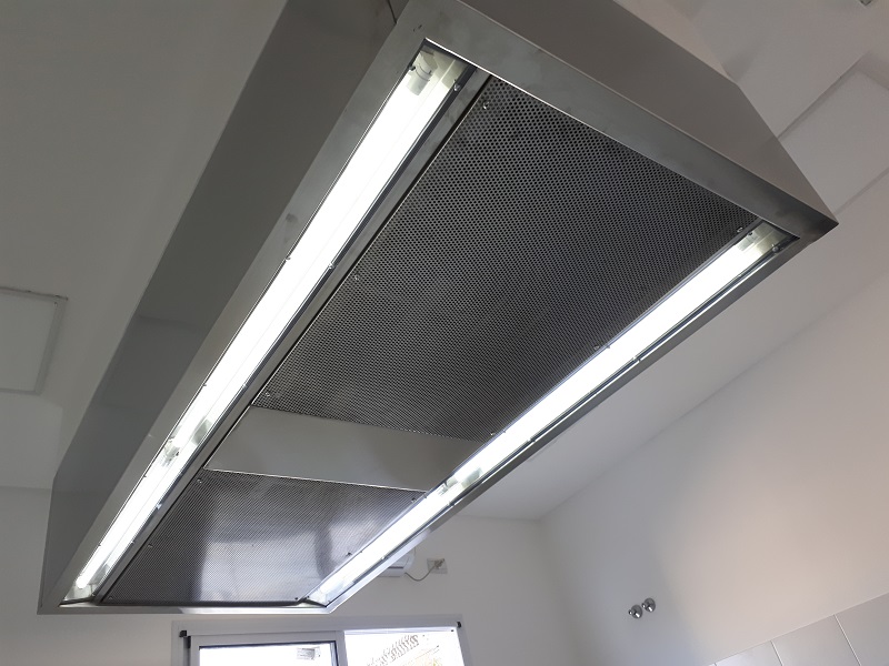 Campana para morgue en acero inoxidable