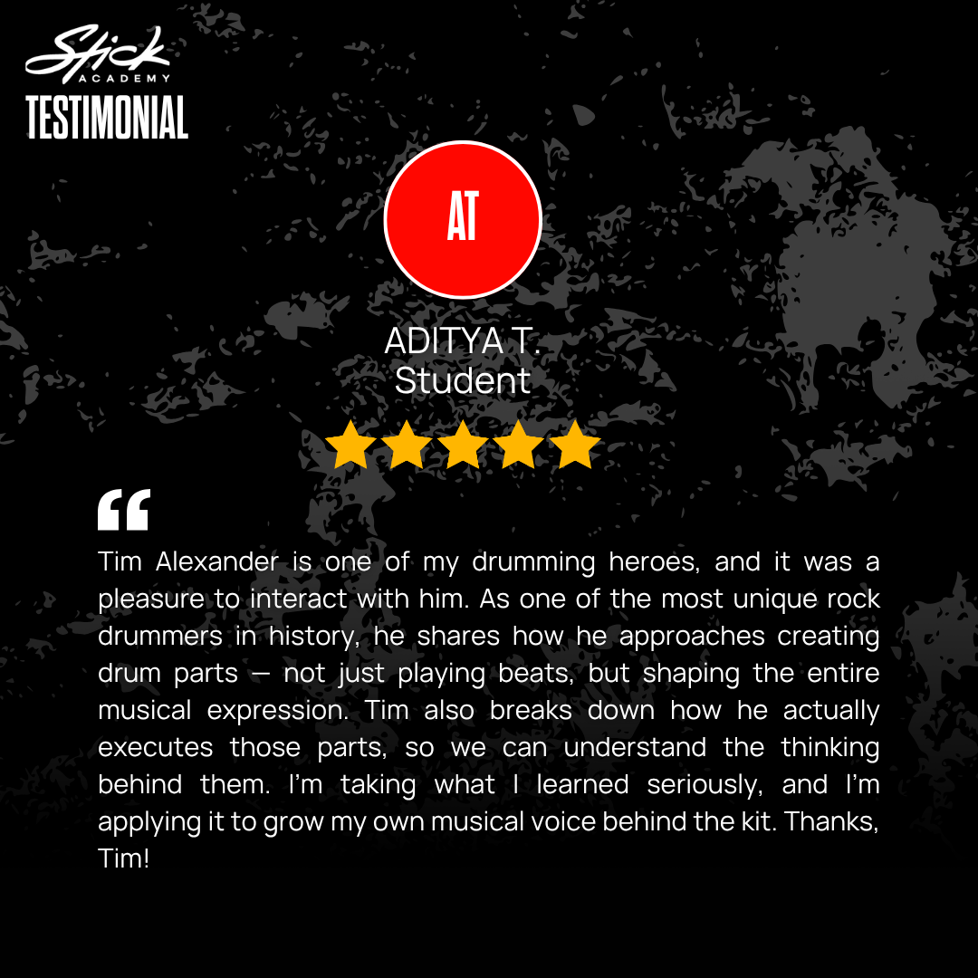 Stick Academy student testimonial