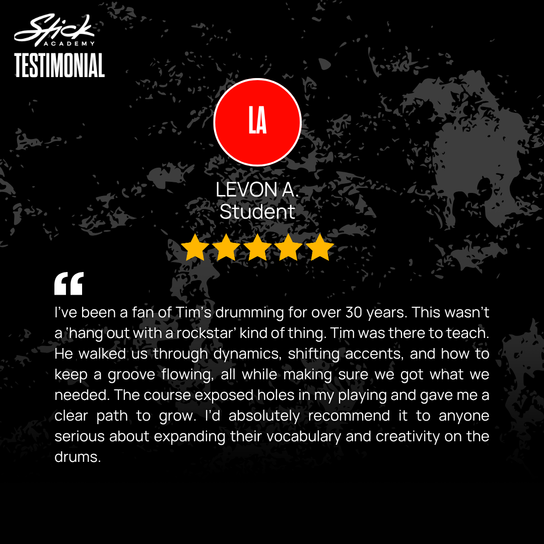 Stick Academy student testimonial