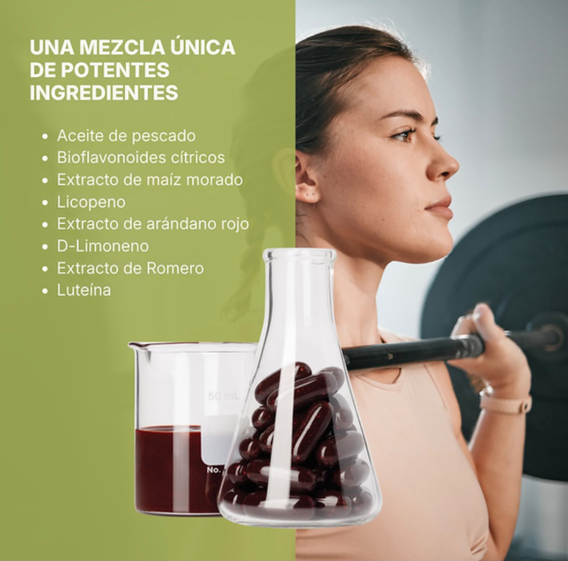 Mezcla exclusiva de ingredientes