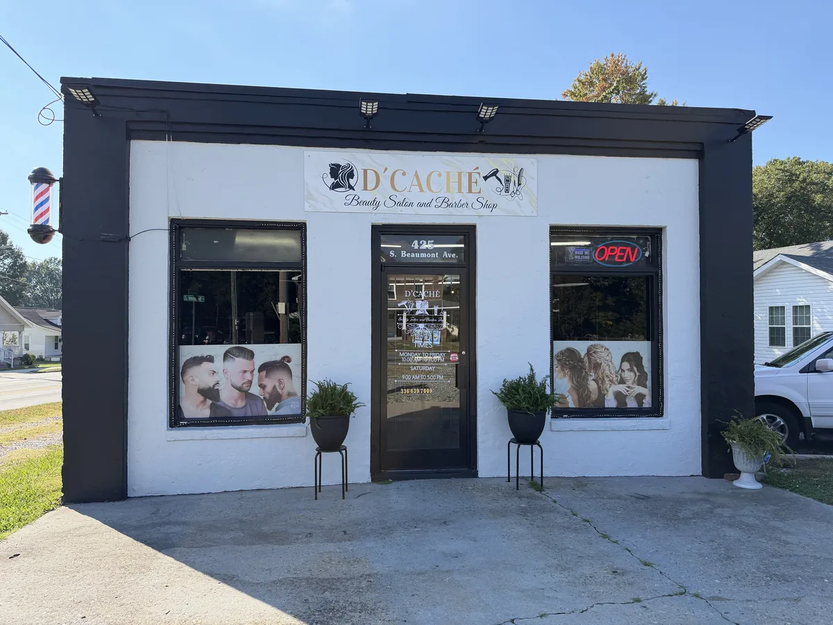 The Dcache storefront on South Beaumont Avenue in Burlington