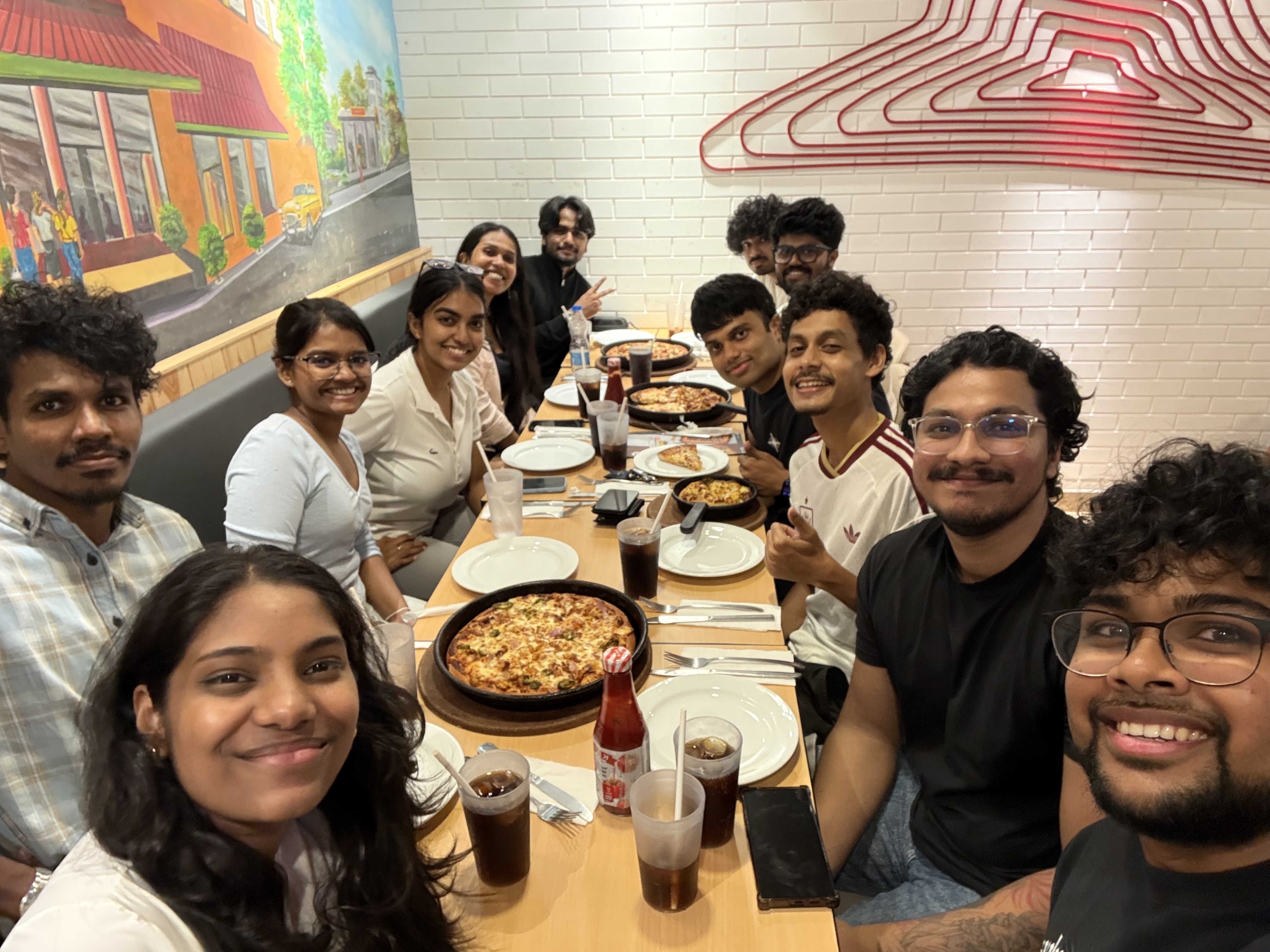 team dinner 🍕
