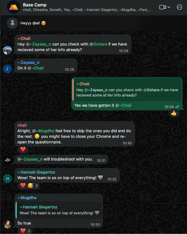Community group chat