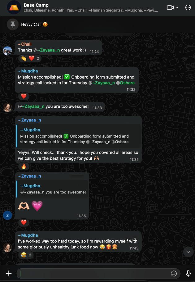 Community group chat