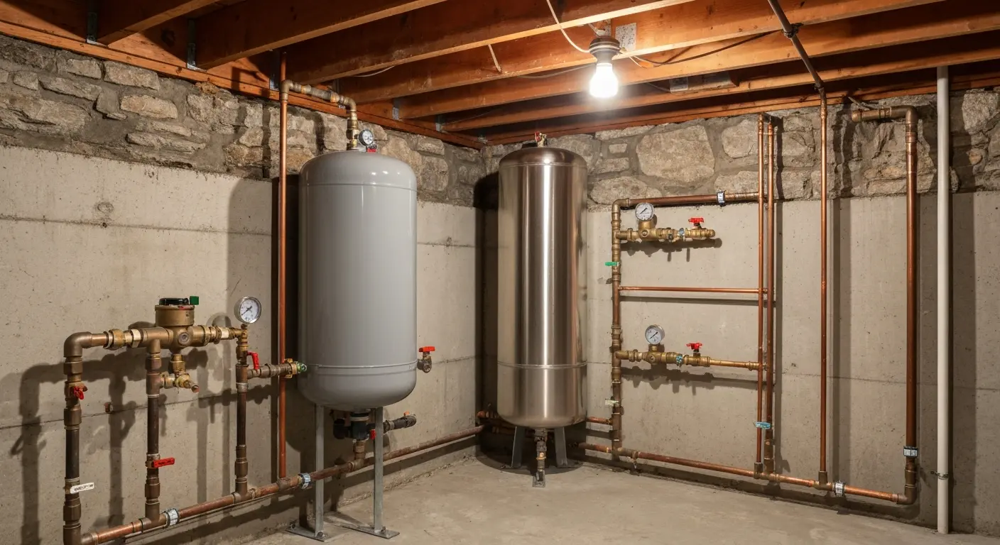 Acid neutralizer system installation