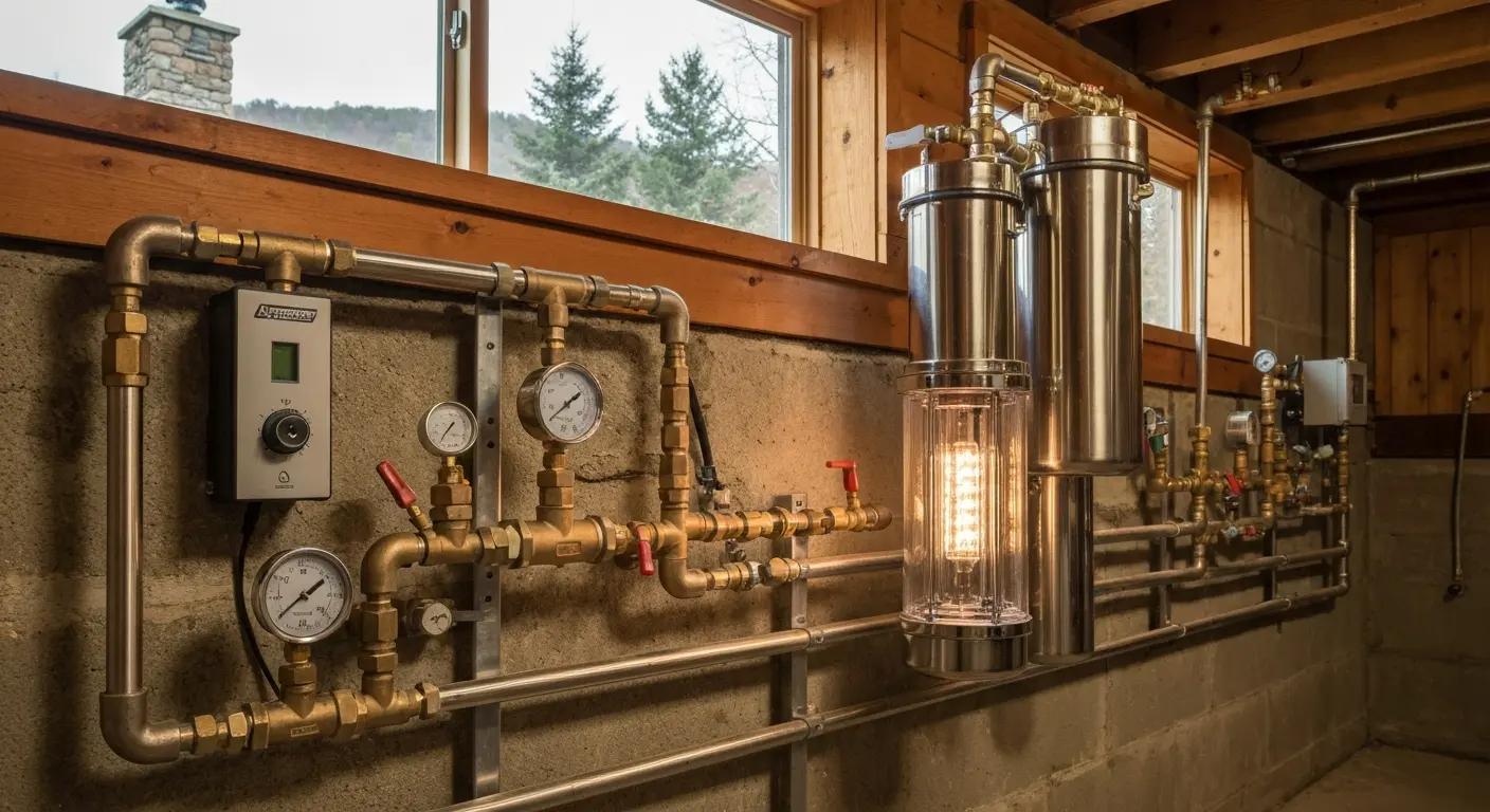 Residential UV water system