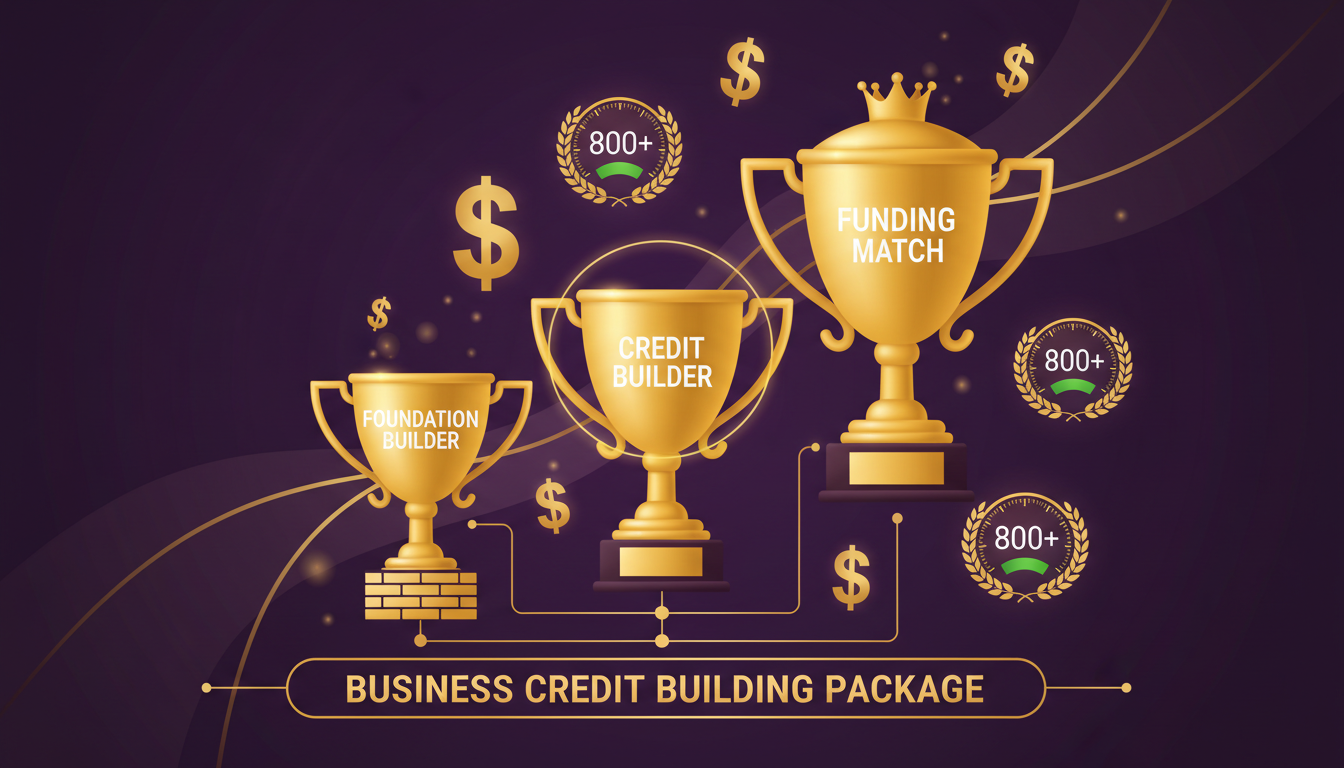 Fundability Credit Building Package Tiers