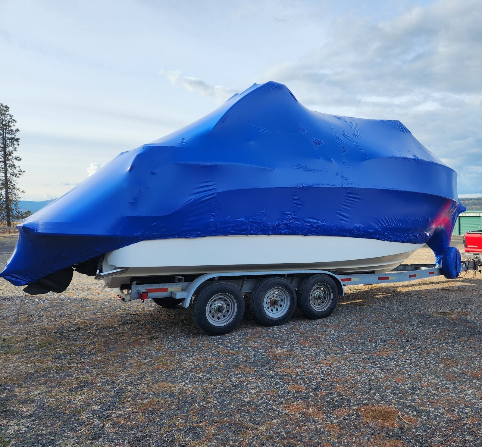 Huetter’s Harbor Essential Spokane ShrinkWrap Co’s Expert Boat Shrink