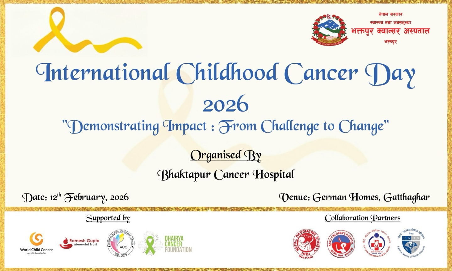International Childhood Cancer Day 2026 gallery image 2