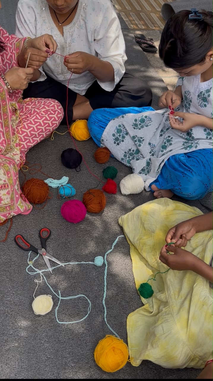 Threads of Hope caregiver craft and peer support program
