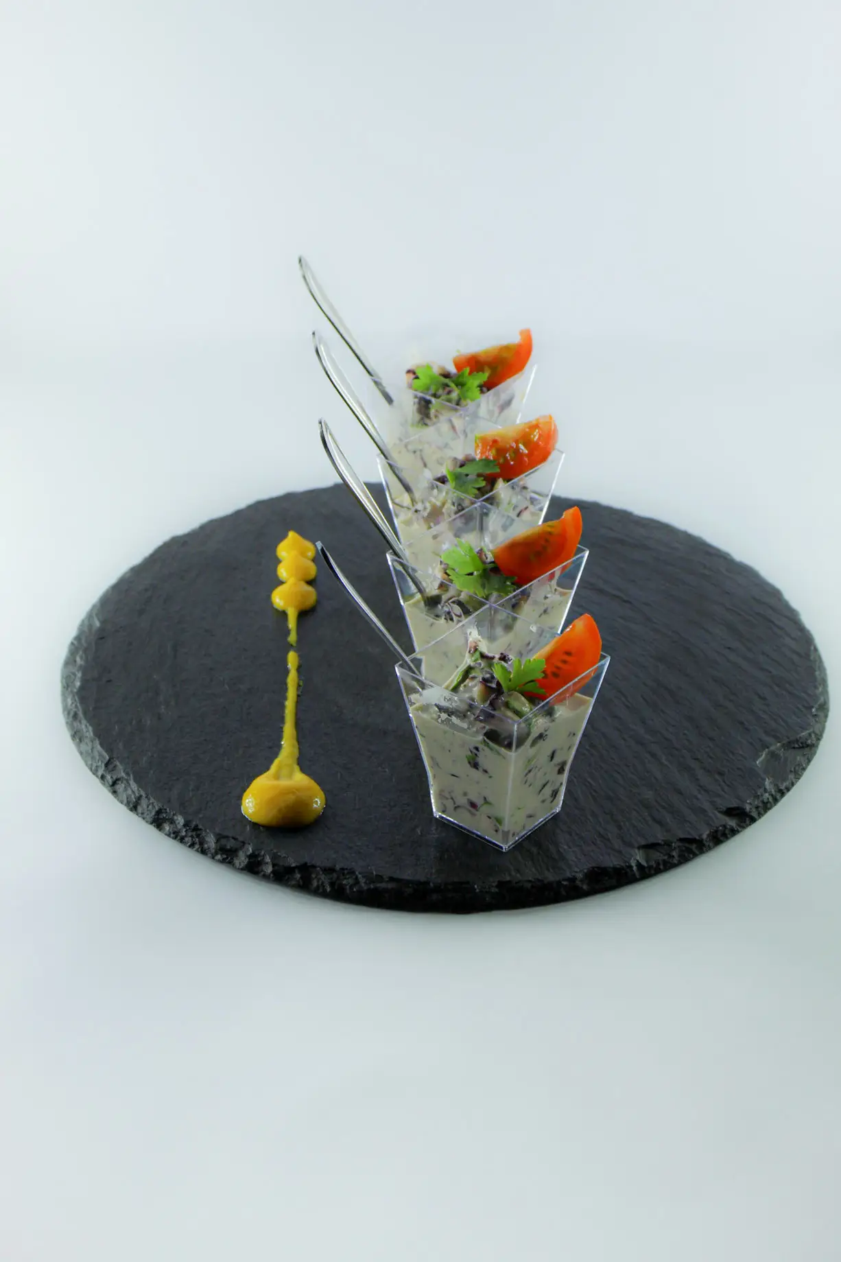 Chef de Volcano cocinando