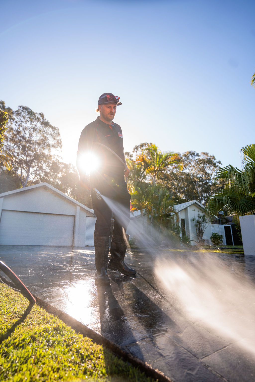 ZOLB pressure washing — previous work