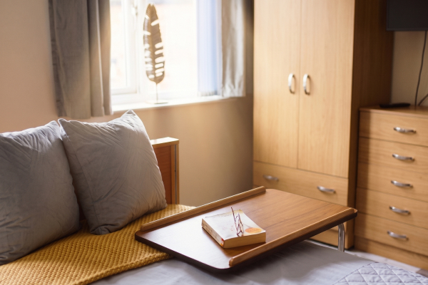 Private room at Oaklands Nursing Home
