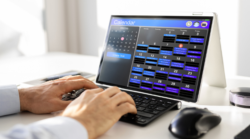 AI voice assistant answering and scheduling customer appointment