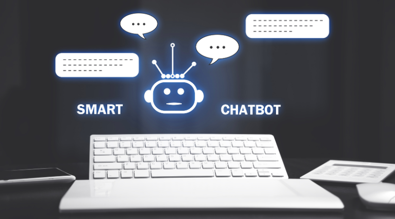 AI chatbot greeting widget appearing on contractor website