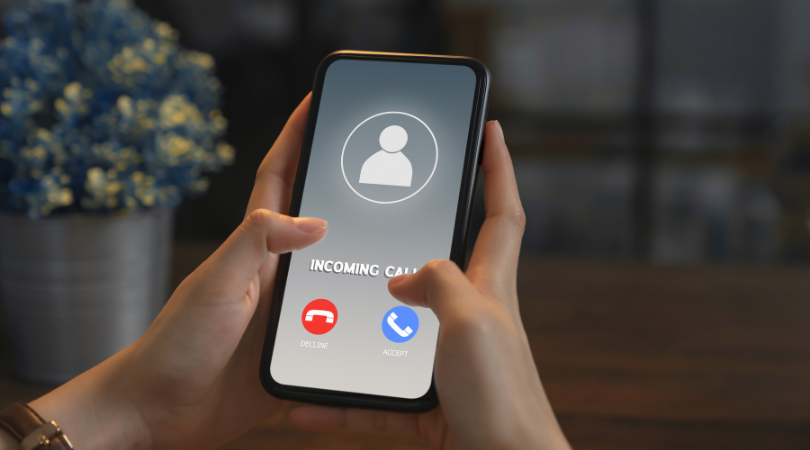 Incoming call going to voicemail on contractor's phone