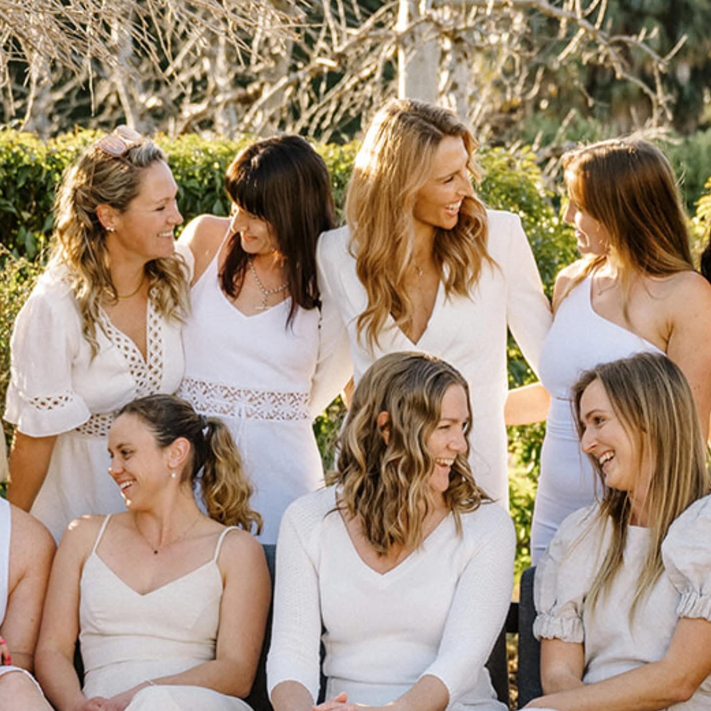 A circle of women together in a pregnancy loss support community