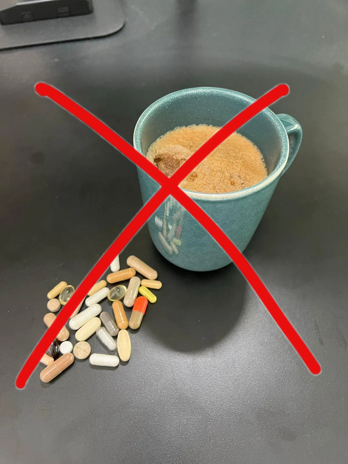 Supplements and coffee