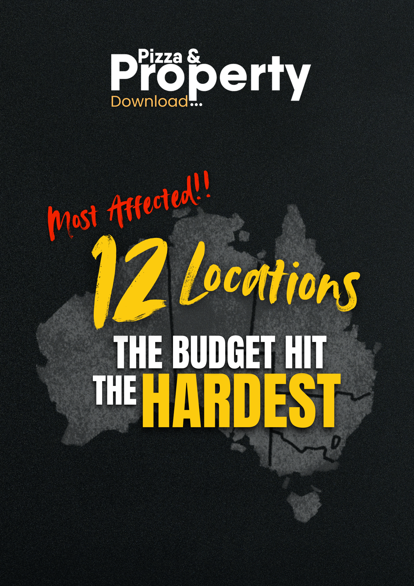 Most Affected! 12 locations the Budget hit the hardest: booklet cover