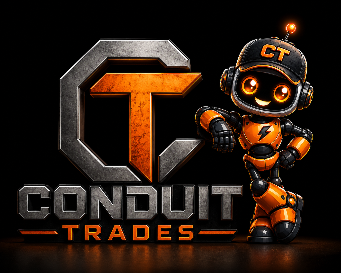Conduit Trades chatbot mascot