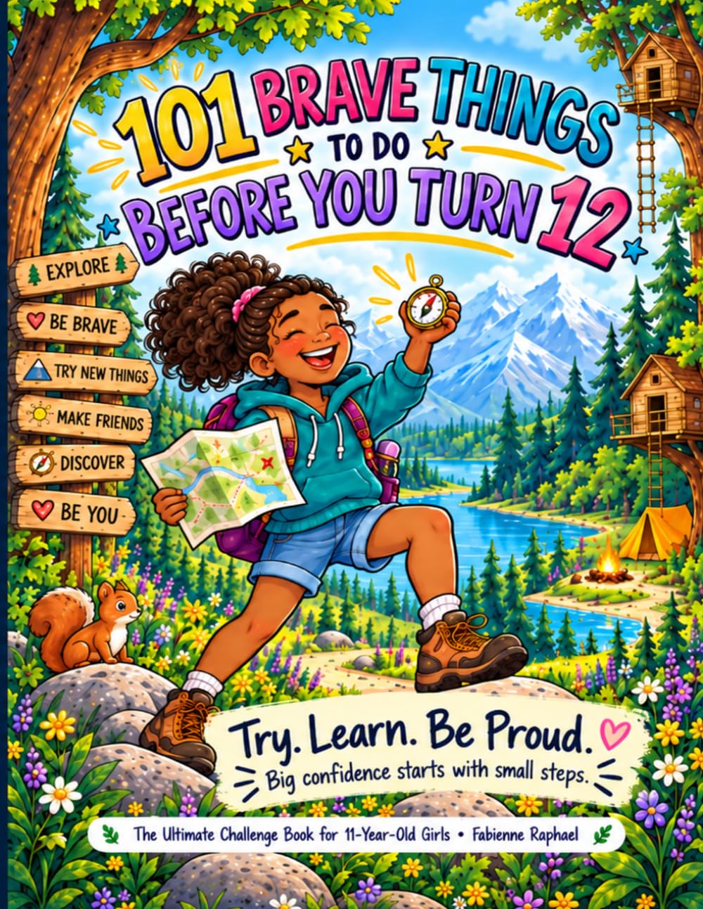 Cover of 101 Brave Things To Do Before You Turn 12 by Fabienne Raphael