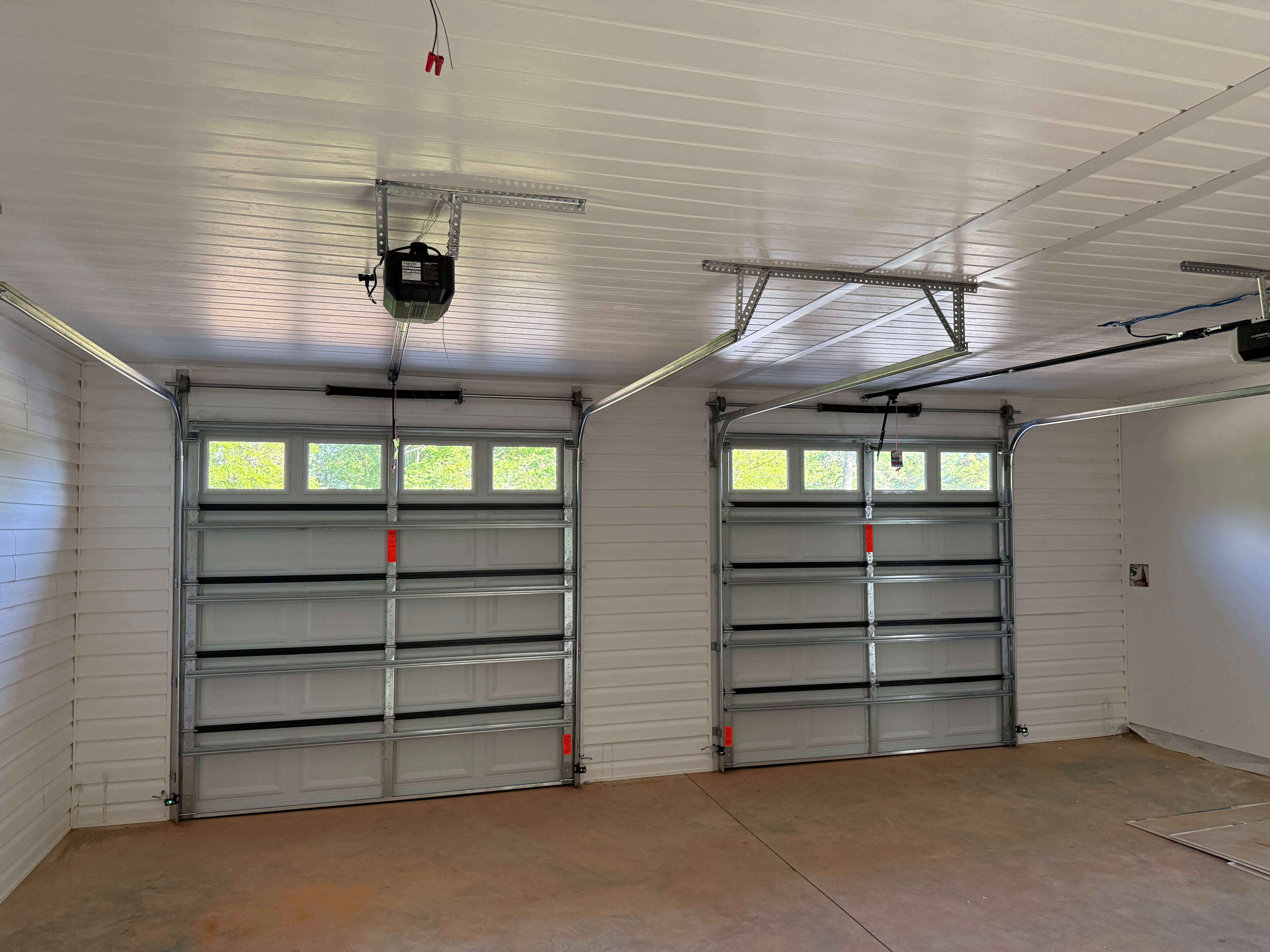Routine garage door maintenance and tune up in Mint Hill NC