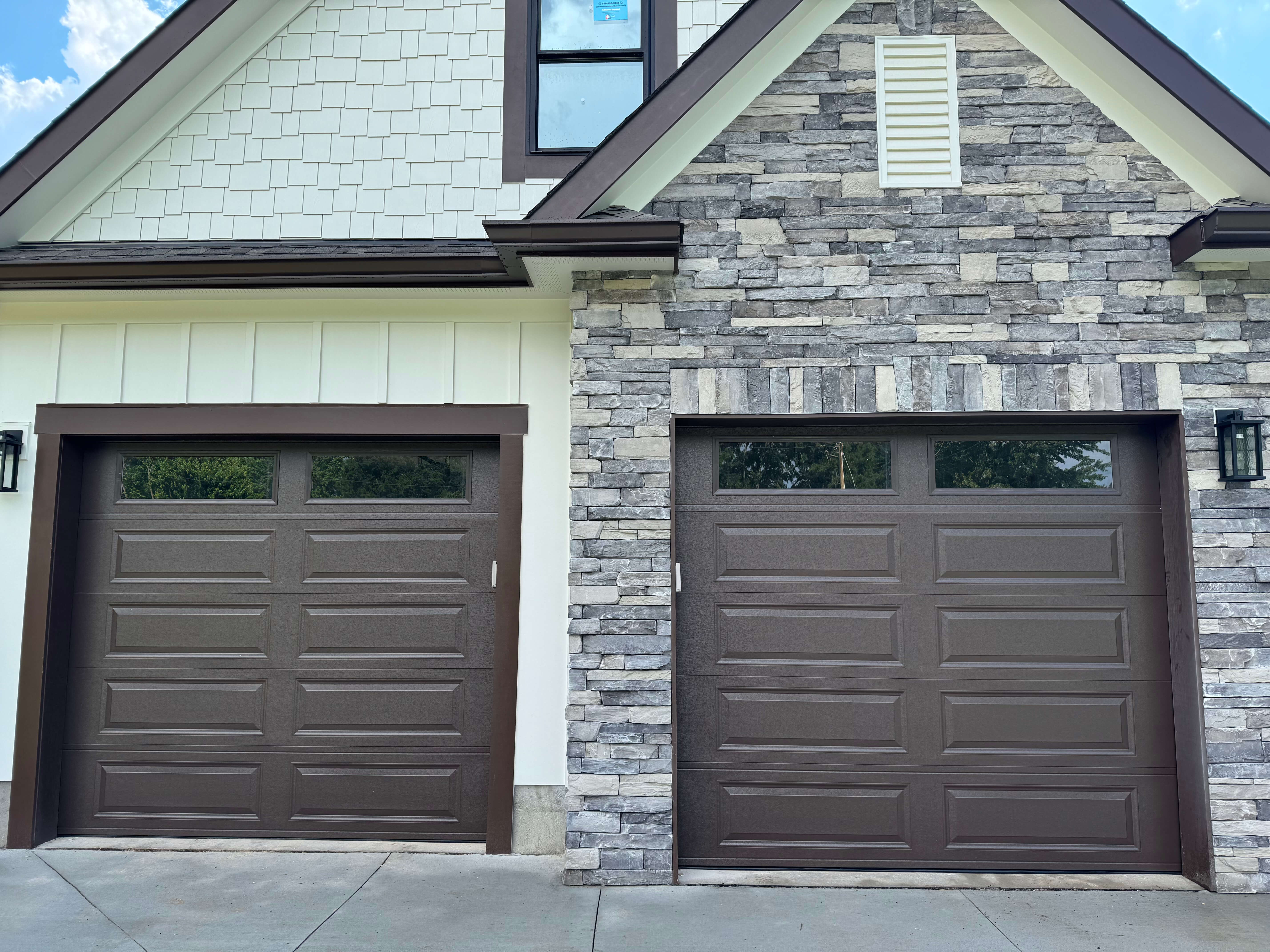 Wind rated garage door installation for coastal weather in Concord NC