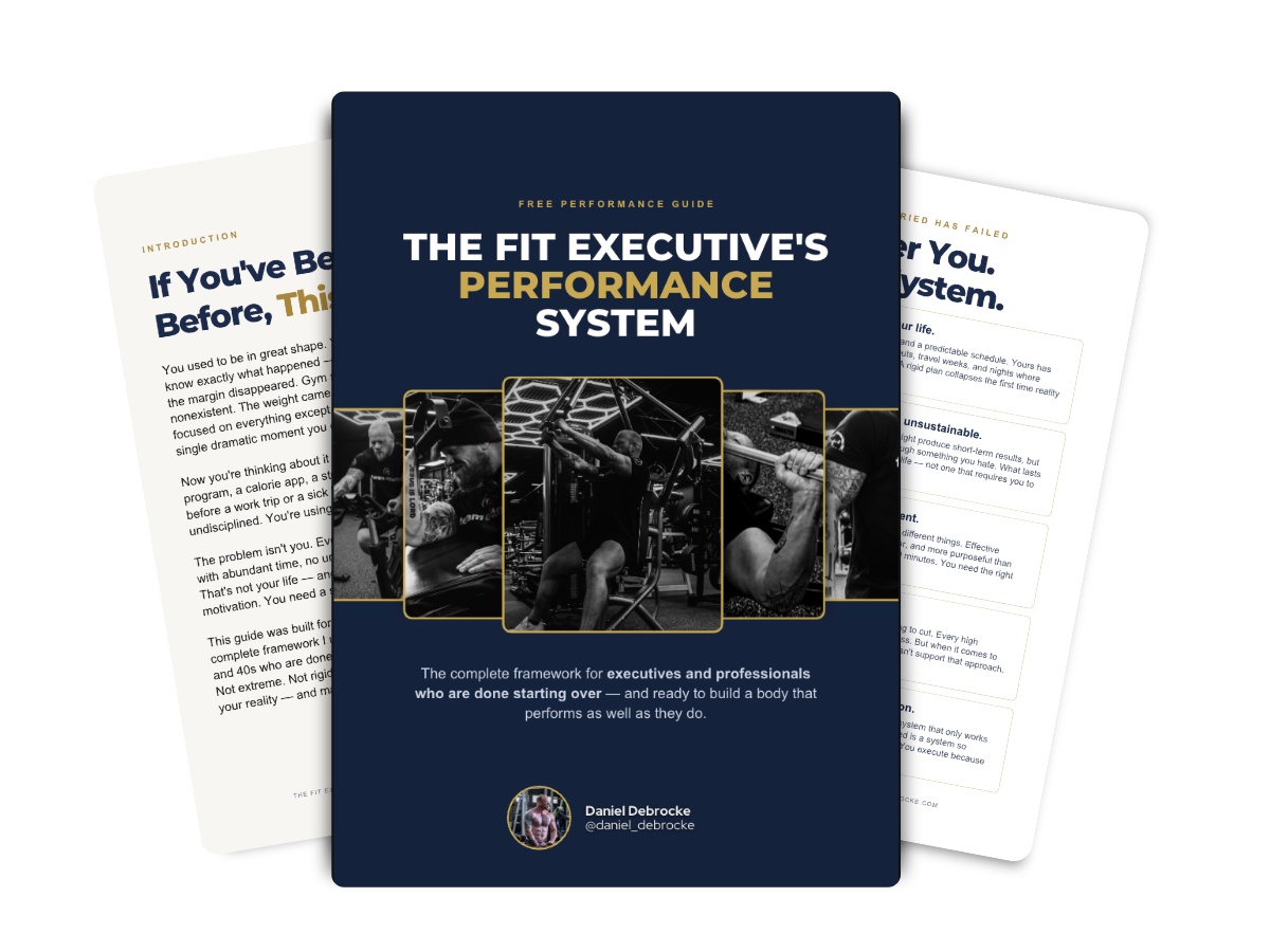 The Fit Executive's Performance System guide cover